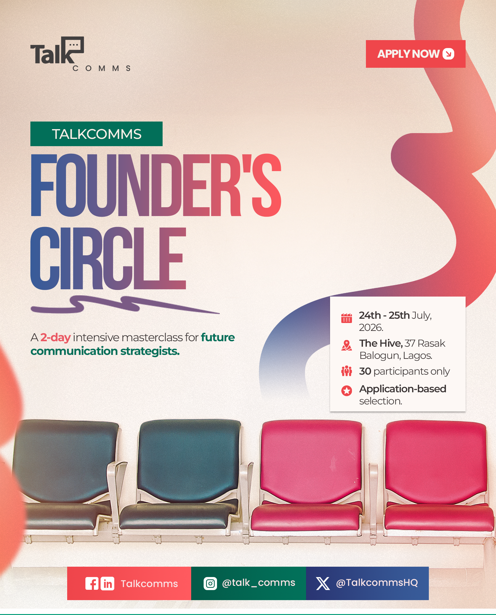 TalkComms Launches Founder Circle to Train Nigeria’s Next Generation of Communication Leaders
